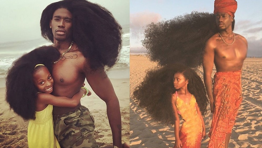 Безумная любовь и безумная причёска: Отец и дочь взорвали интернет!