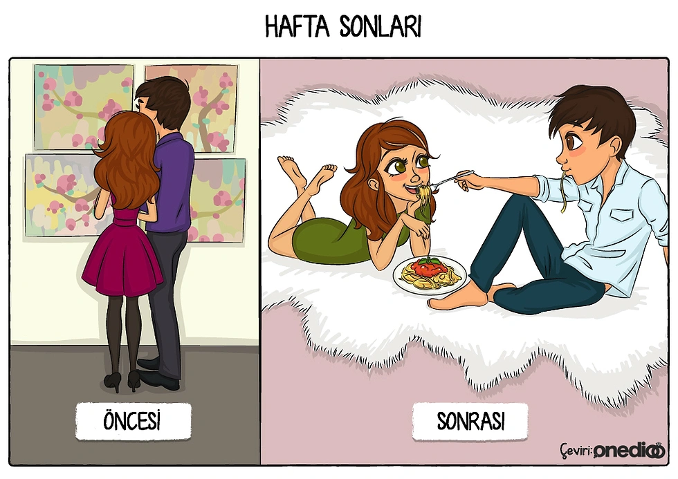Hafta sonları... 😊