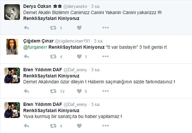 15. Açılan hashtag kısa bir süre içinde TT olurken programın sunucuları da sessiz kalmayı tercih etti.