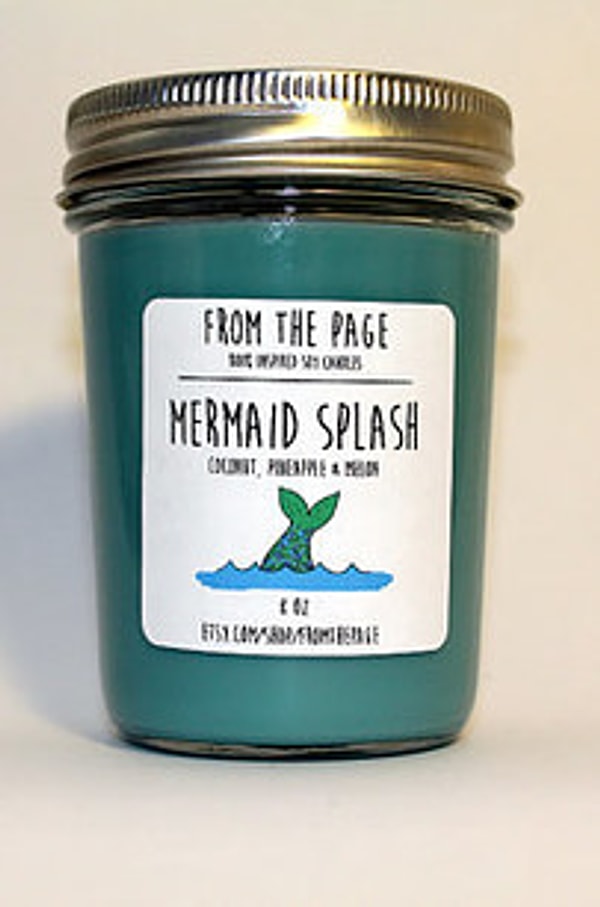 13. Ароматическая свеча с запахом моря