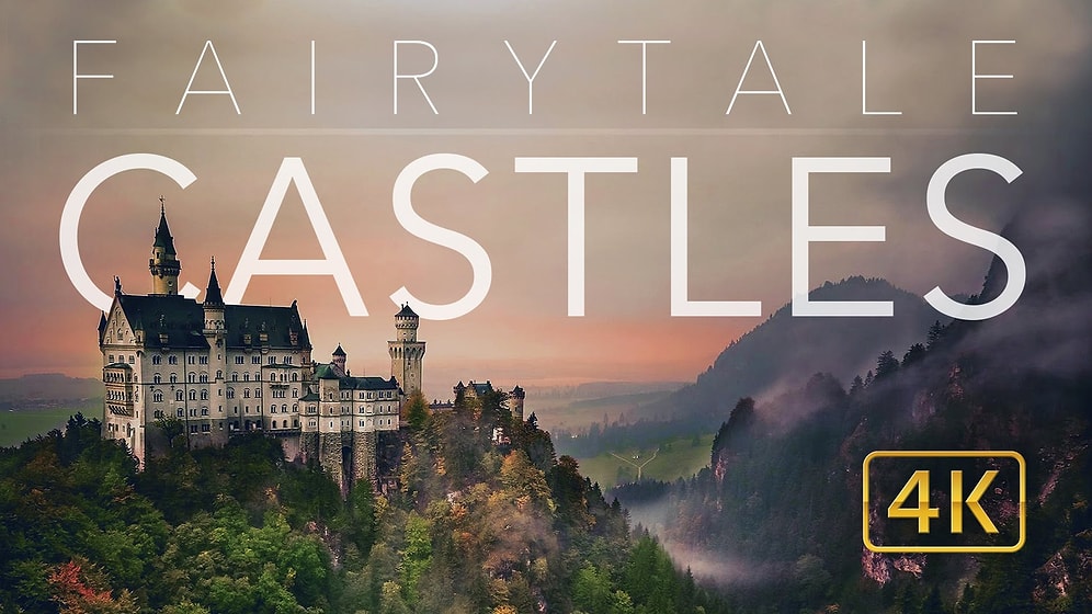 Drone Görüntüleriyle Avrupanın En Büyüleyici Kaleleri