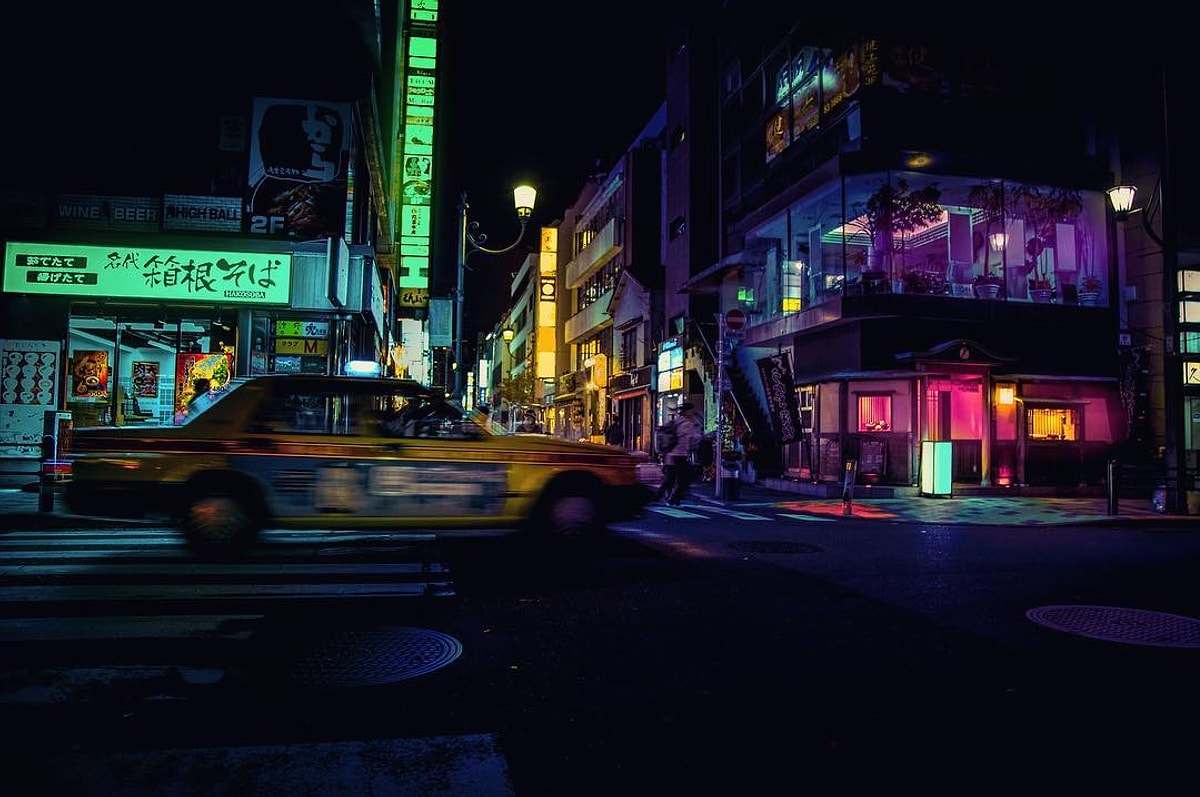 Artist Liam Wong'un Gözüyle Tokyo Gecelerinden Neon Işıklarla Bezeli 25 ...