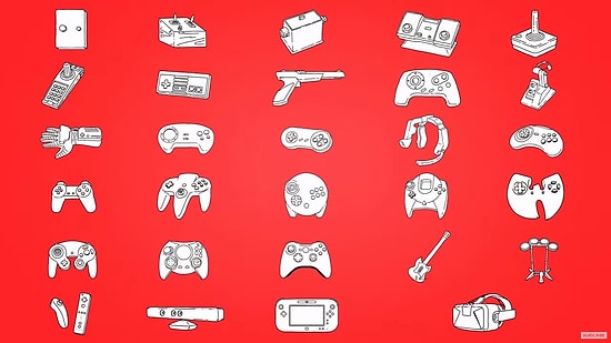 1958'den Günümüze Oyun Kumandalarının İnanılmaz Değişimi