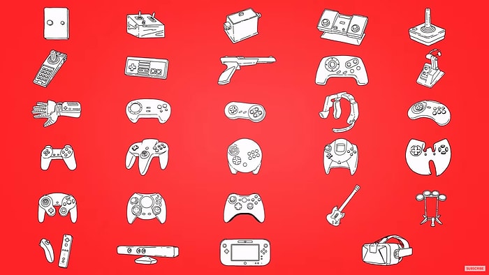 1958'den Günümüze Oyun Kumandalarının İnanılmaz Değişimi