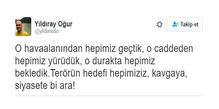 Alışmayacağız: Atatürk Havalimanı Saldırısı Sonrası Sosyal Medyadan Yükselen Tepkiler