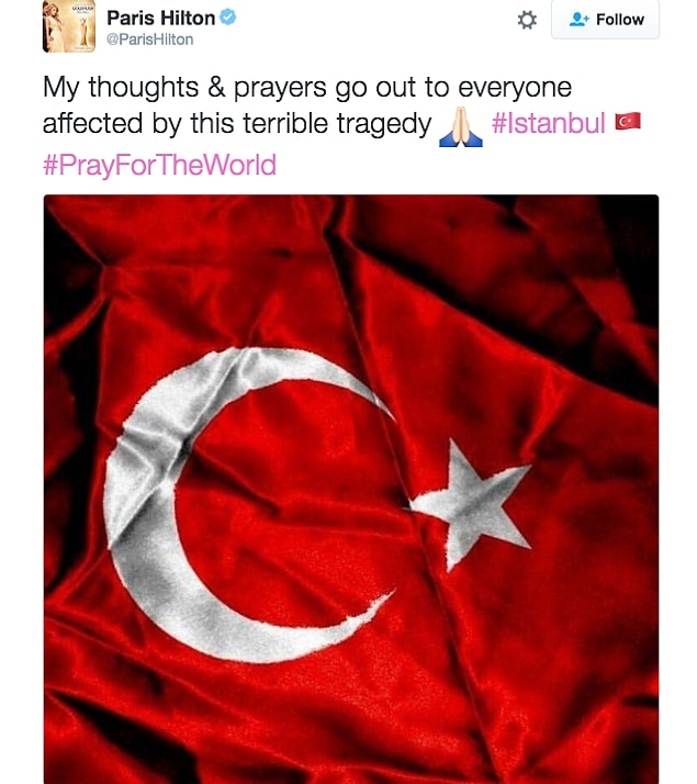12. Amerikalı yıldız Paris Hilton