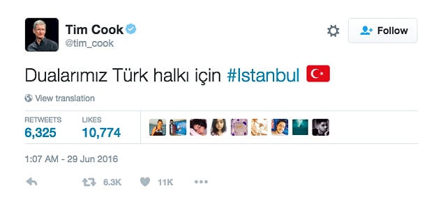 17. Apple CEO'su Tim Cook