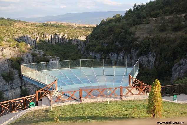 12. Seyir Terası (Kristal Teras), Tokatlı Kanyonu ve İncekaya Su Kemeri / Karabük