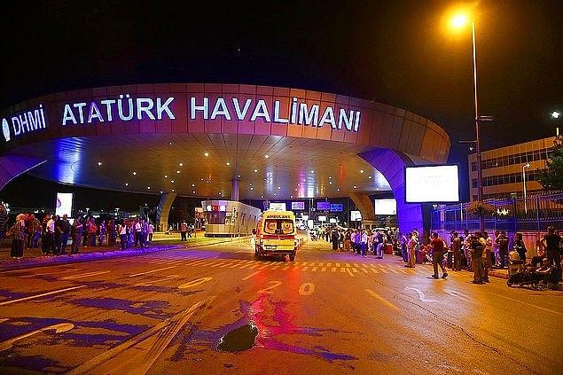 1. A group of attackers assaulted the Istanbul Ataturk Airport last night, causing multiple casualties.