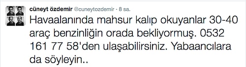 Teşekkürler Cüneyt Özdemir, hem yerli hem de yabancı mağdurlara o cehennemden çıkmaya yol gösterdiğin için.