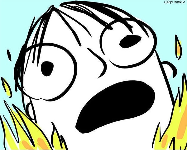 2. Если мыло попало ТУДА, то вы обречены на страдания