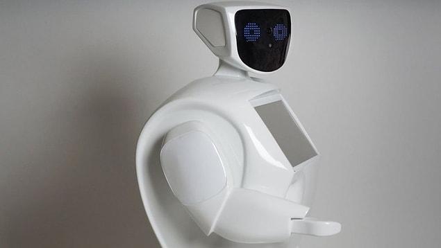 This robot's name is "Promobot"