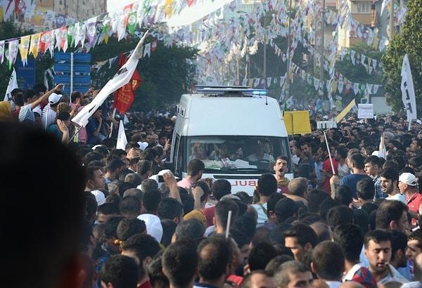 1. HDP Diyarbakır mitingi saldırısı, 5 Haziran 2015