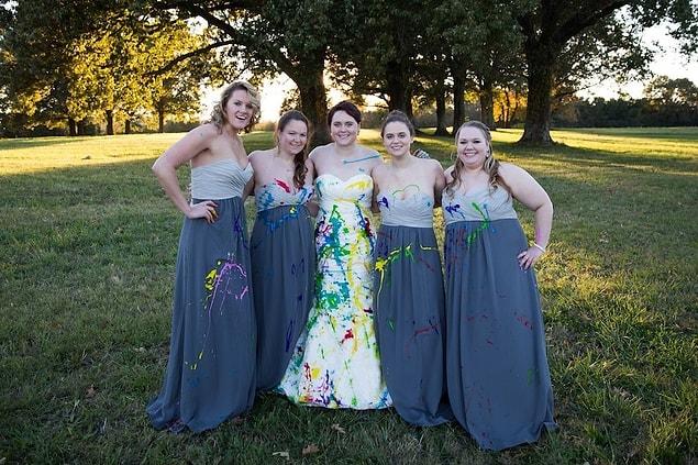 So the wedding photographer brought up an idea to have a “trash the dress” photo shoot where they would ruin her wedding dress and take fun, nontraditional photos in rebellion.