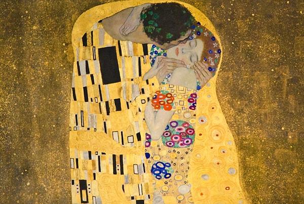 1. "Öpücük", Gustav Klimt