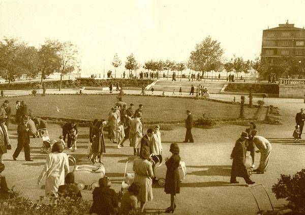 7. 1960'lar. Taksim Gezi Parkı.