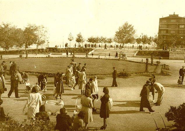 1960'lar. Taksim Gezi Parkı.