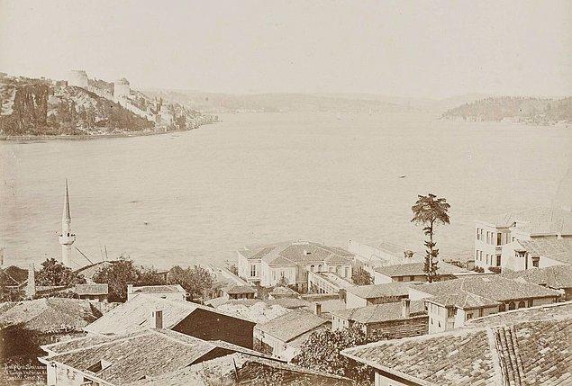Kadilli'den Rumelihisarı'na bakış. 1870