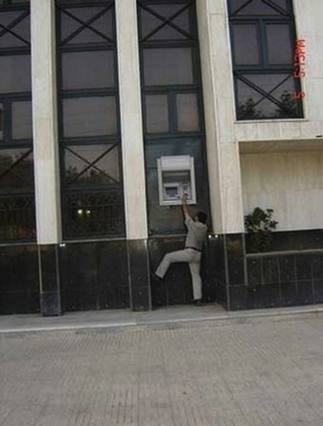 12. The super-tall architect who forgot that not everyone is like him.