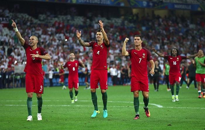EURO 2016'da İlk Yarı Finalist Portekiz Oldu!