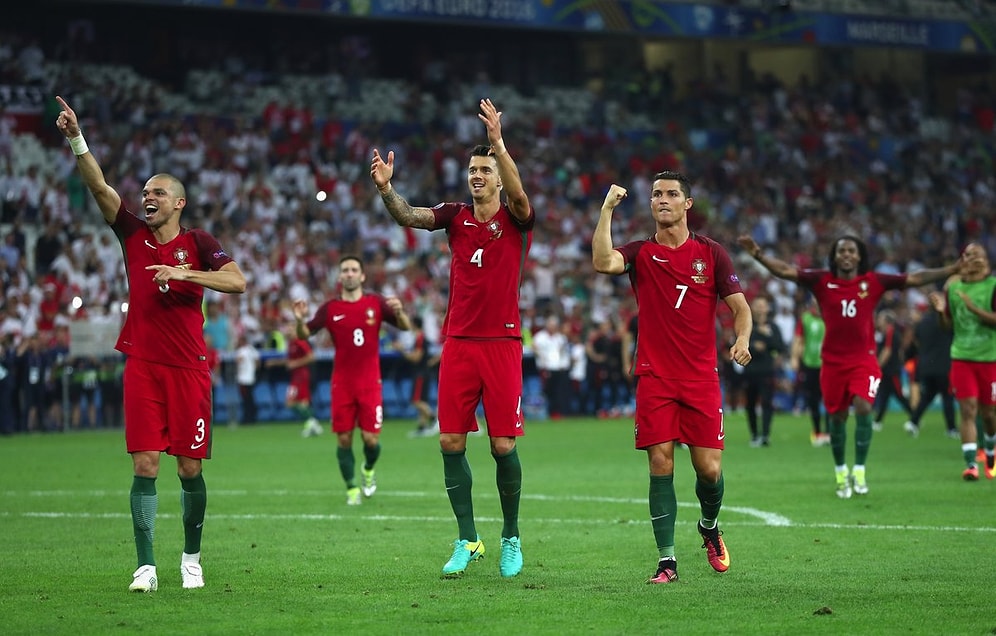 EURO 2016'da İlk Yarı Finalist Portekiz Oldu!