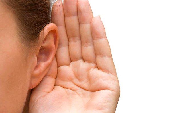 22. İnsan kulağı herhangi bir sesi 0.05 saniye içerisinde duyabilmektedir; bu da işitme duyusunu tüm duyuların en hızlısı yapmaktadır.