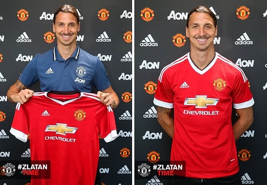 Beklenen Transfer Gerçekleşti! Zlatan Ibrahimovic Manchester United'da