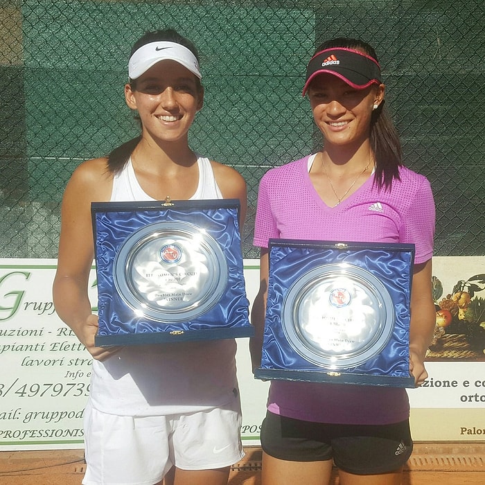 İpek Soylu, ITF Turnuvası'nda Çiftlerde Şampiyonluğa Ulaştı