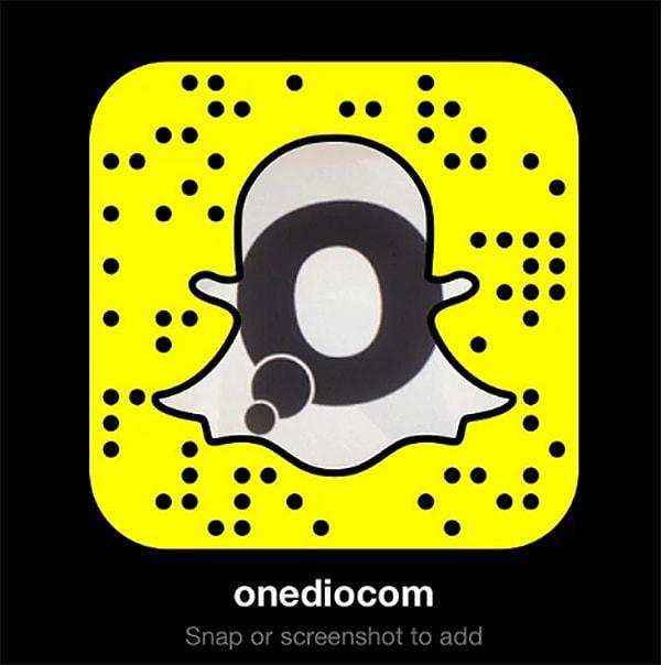 Onedio Snapchat'de!