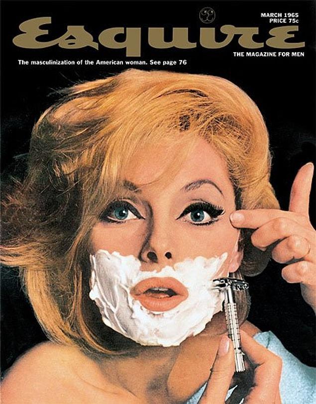 This famous magazine was published with this cover in 1965. The person you see on the cover is Virna Lisi, one of the celebrities of the time.