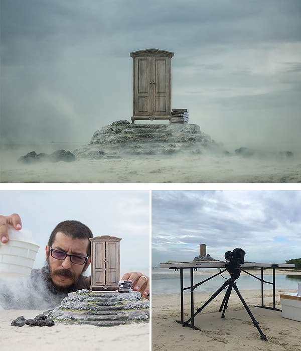 3. Сюрреалистичное миниатюрное фото