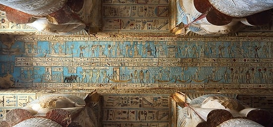 Прекрасные фото 4200-летнего египетского храма, сохранившего свое великолепие