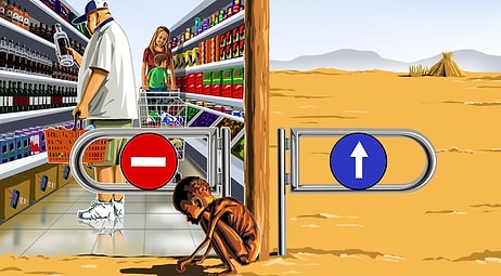 Злободневные иллюстрации Гюндуза Агаева, повествующие о событиях в мире