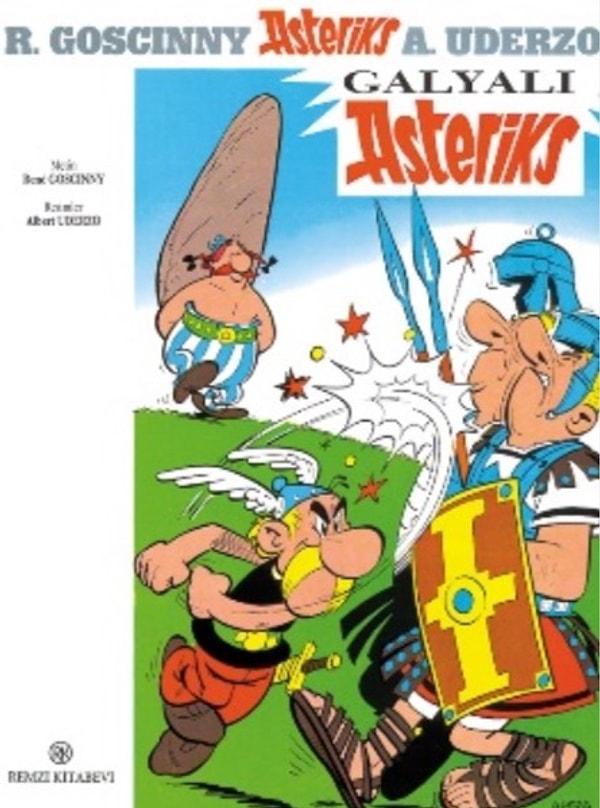 6. Galyalı Asteriks’in Maceraları serisi / René Goscinny & Albert Uderzo - 112 dile çevrilmiştir.