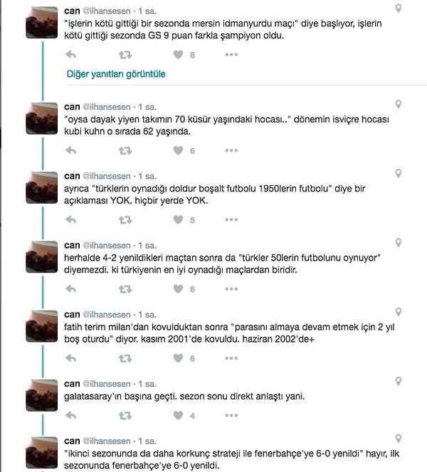Galatasaray'ı, Terim'i hatta futbolu takip eden insanların hemen fark edebileceği bariz hatalar var yazıda.