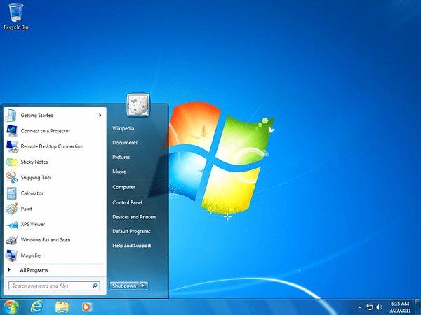 Vista'nın hatalarını kapatmak için büyük bir motivasyonla geliştirilen Windows 7, Windows'un en başarılı versiyonu kabul ediliyor.