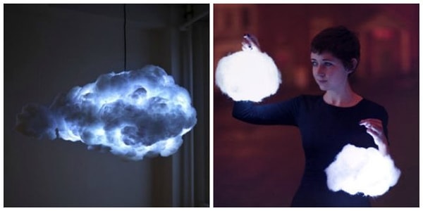 3. На таких светящихся облачках ваши детки смогут уплыть в страну грез