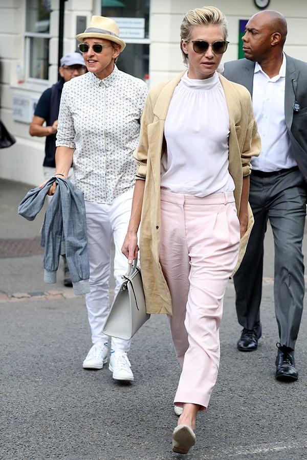 16. Ellen DeGeneres ve Portia de Rossi
