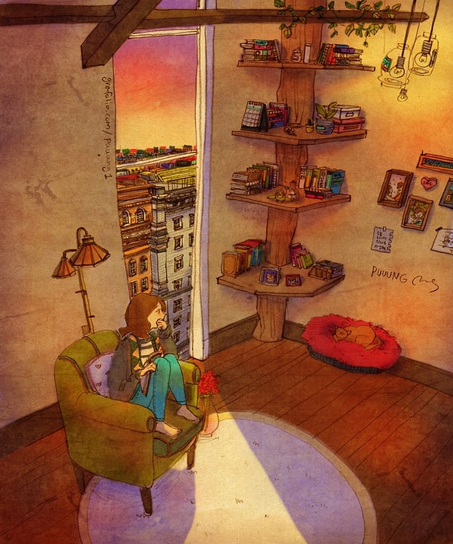 12. Don't forget to question whether or not you are happier when your sweetheart isn't home.