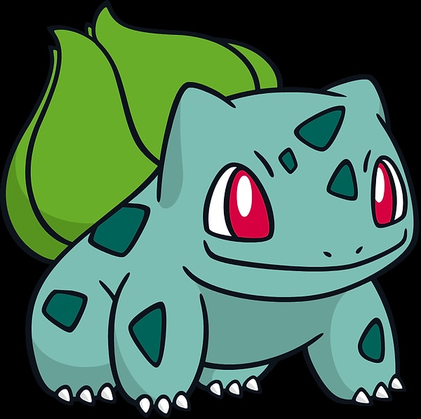 1. Bulbasaur- Saur Çiçeği Görseli