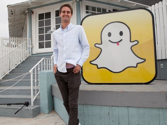 13. Spiegel is too busy climbing the stairs of success.