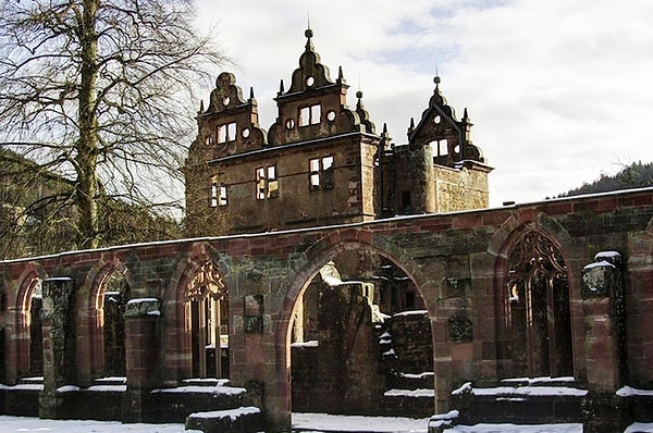 6. Монастырь 15-го века в Шварцвальде, Германия