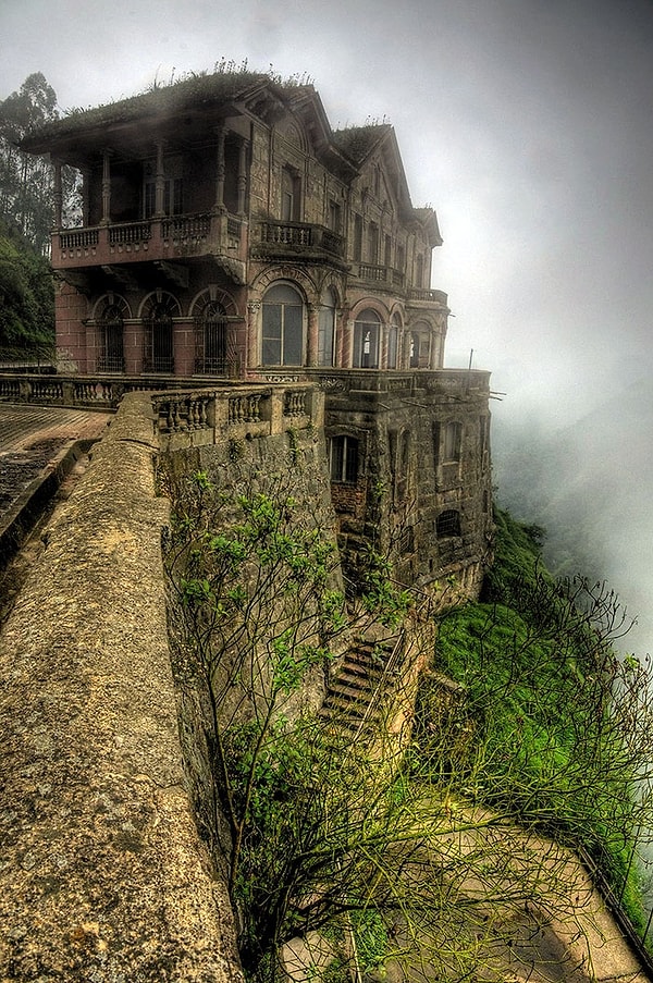 14. Заброшенный отель El Hotel del Salto, Колумбия