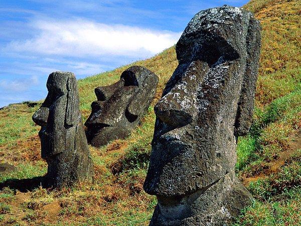 Güney Amerika: Rapa Nui Ulusal Parkı (Paskalya Adası), Şili