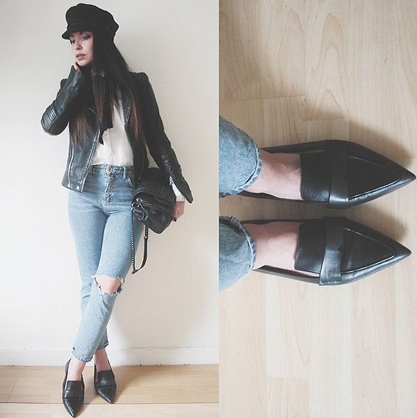 4. Но обувь с заостренным концом тоже может подойти, если она хорошо на вас смотрится