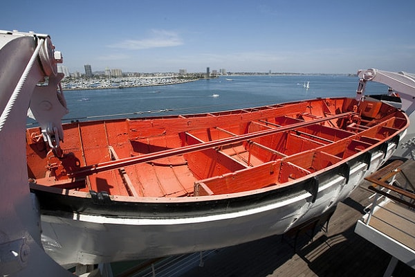 3. В шлюпке на корабле по программе Semester at Sea