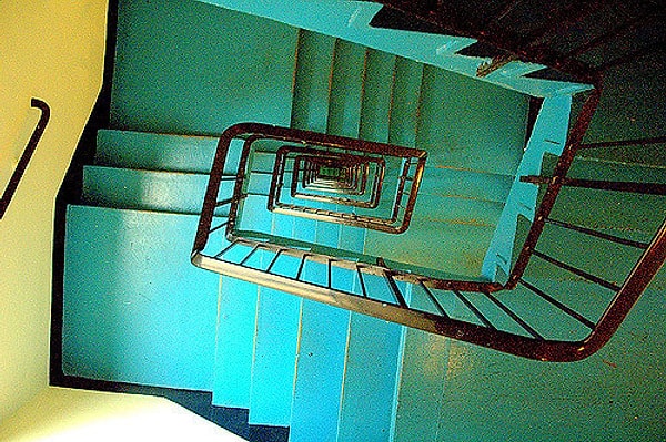 9. На лестнице в Лас-Вегасе, Невада