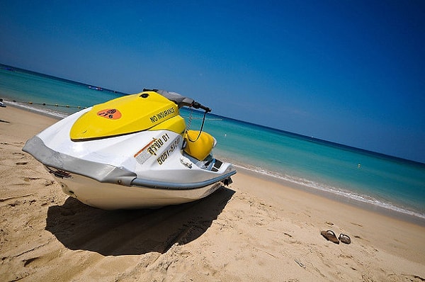 12. На гидроцикле у берегов Турции