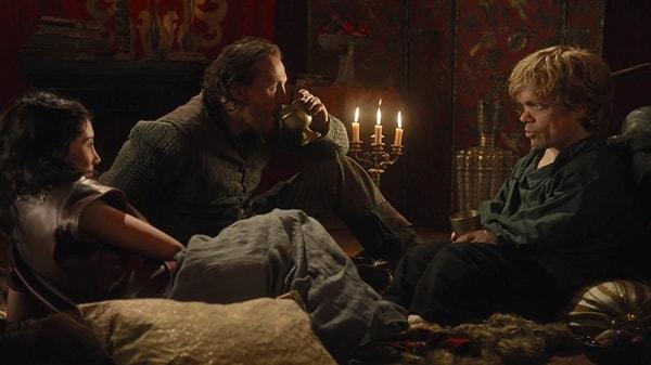 İlk sezonda Tyrion, Bronn ve Shae aynı oyunu sabaha kadar oynamıştı.