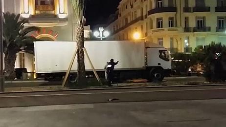 Fransa'da Saldırganın Öldürüldüğü Çatışma Anları Amatör Kamerada